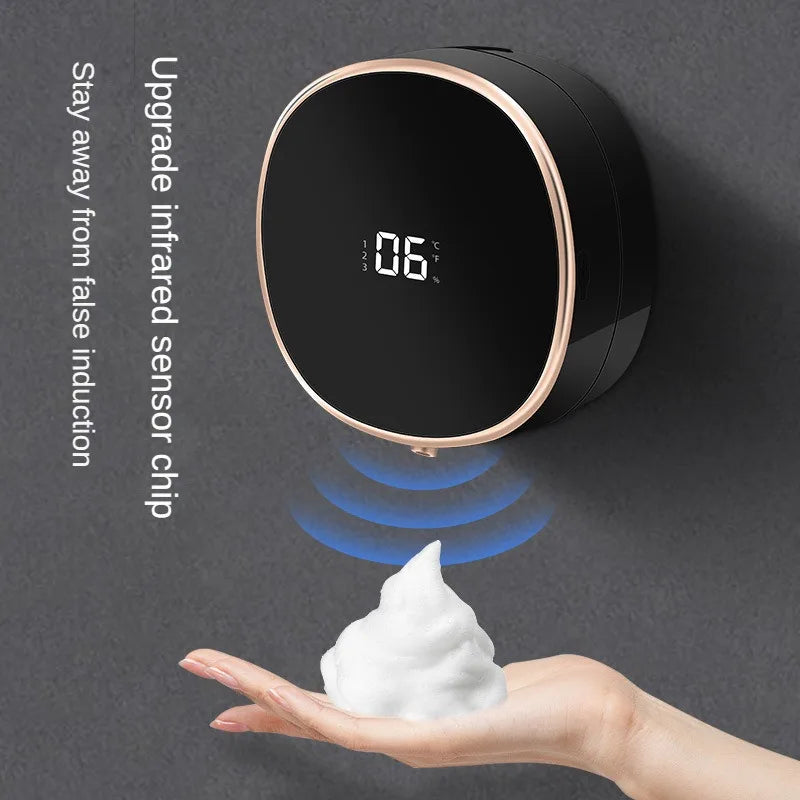 280ml Smart Soap Dispenser - Touchless Motion Sensor, Wall-Mounted